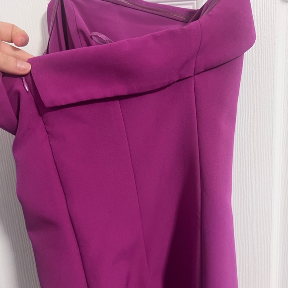 Dynamite Vibrant Pink Strapless Dress - Picture 4 of 5